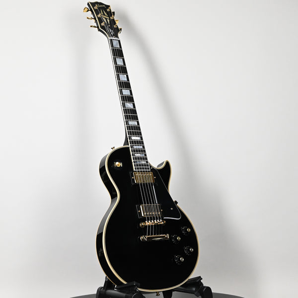 Gibson Custom 1968 Les Paul Custom Reissue Gloss w/ Gold Hardware- Ebony 2025 (506778)