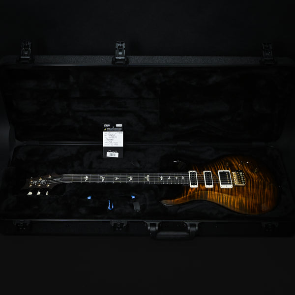 PRS Studio w/ 10-Top Electric Guitar- Black Gold Wraparound Smokeburst 2025 (0405819)