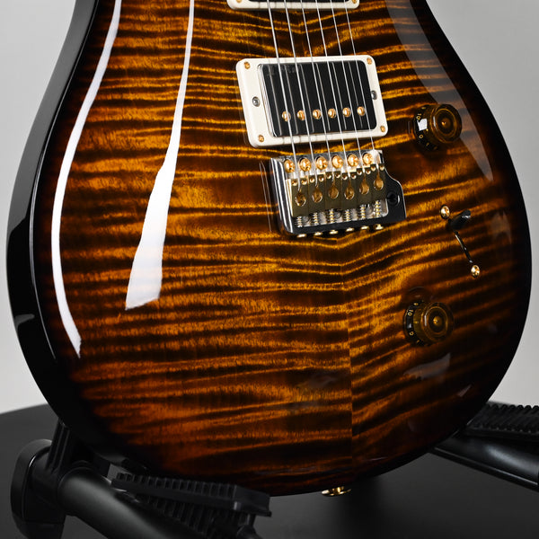 PRS Studio w/ 10-Top Electric Guitar- Black Gold Wraparound Smokeburst 2025 (0405819)
