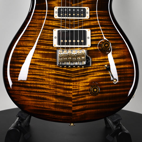 PRS Studio w/ 10-Top Electric Guitar- Black Gold Wraparound Smokeburst 2025 (0405819)