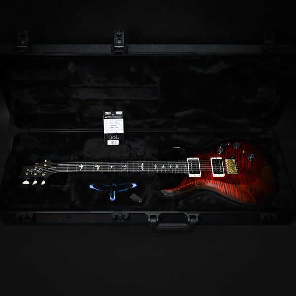 PRS Custom 24 Piezo w/ 10-Top & DMO Pickups- Fire Smokeburst 2025 (0403234)