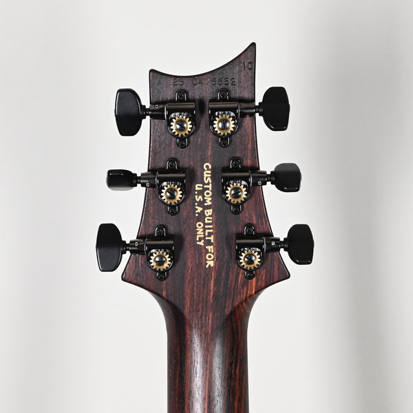 PRS Modern Eagle V Wood Library w/ 10-Top & Brazilian Rosewood Fingerboard Electric Guitar- Lake Blue w/ Purple Burst 2025 (0416652)