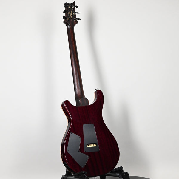 PRS Modern Eagle V Wood Library w/ 10-Top & Brazilian Rosewood Fingerboard Electric Guitar- Lake Blue w/ Purple Burst 2025 (0416652)