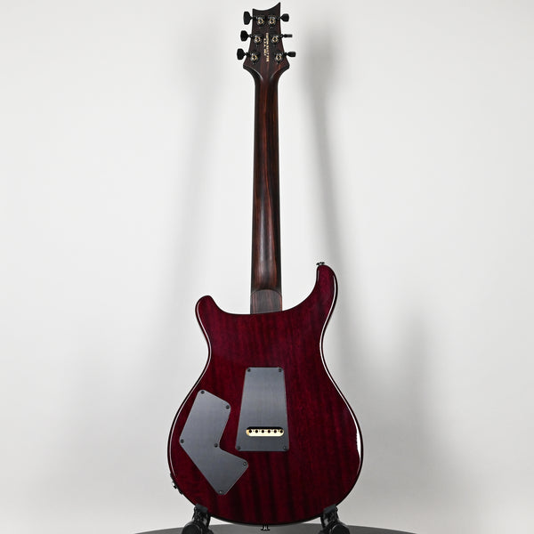 PRS Modern Eagle V Wood Library w/ 10-Top & Brazilian Rosewood Fingerboard Electric Guitar- Lake Blue w/ Purple Burst 2025 (0416652)