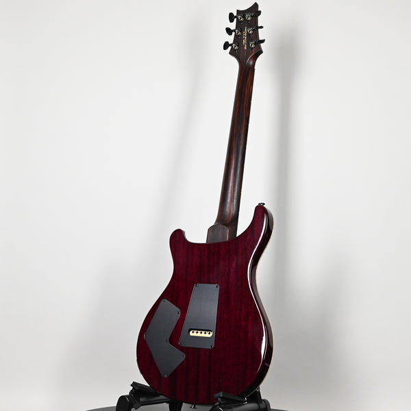 PRS Modern Eagle V Wood Library w/ 10-Top & Brazilian Rosewood Fingerboard Electric Guitar- Lake Blue w/ Purple Burst 2025 (0416652)
