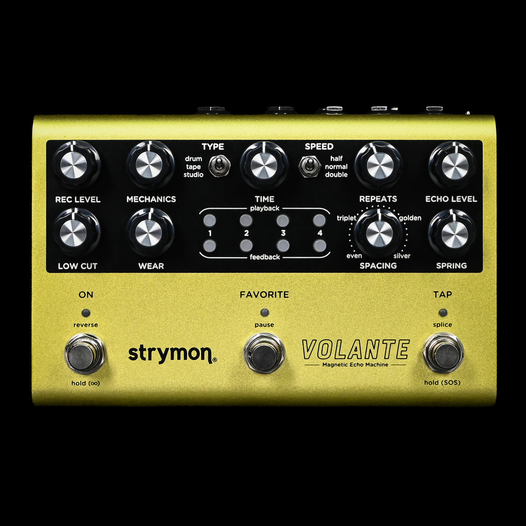 ギター Strymon VOLANTE Strymon Volante Magnetic Echo Machine Pedal with MultiSwitch Plus