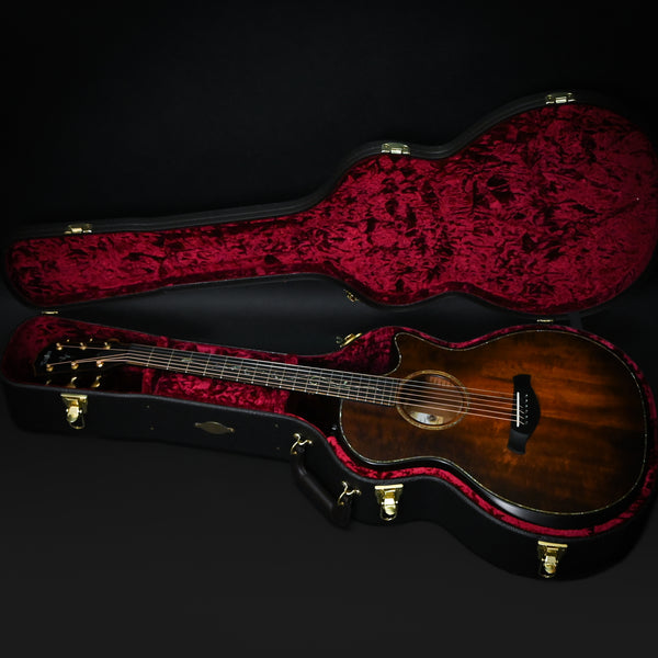 Taylor Builder's Edition K24ce Acoustic/ Electric Guitar- Natural (1208284094)
