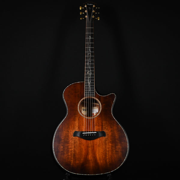 Taylor Builder's Edition K24ce Acoustic/ Electric Guitar- Natural (1208284094)