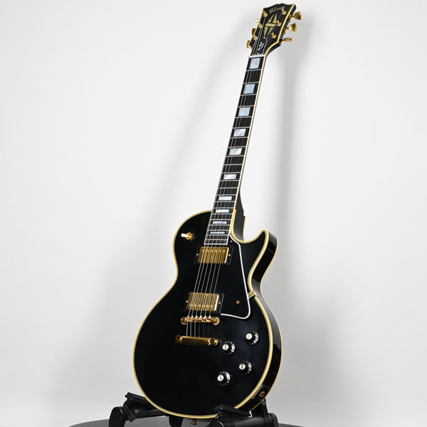Gibson Custom 1968 Les Paul Custom Reissue Murphy Lab Ultra Light Aged- Ebony 2025 (507498)