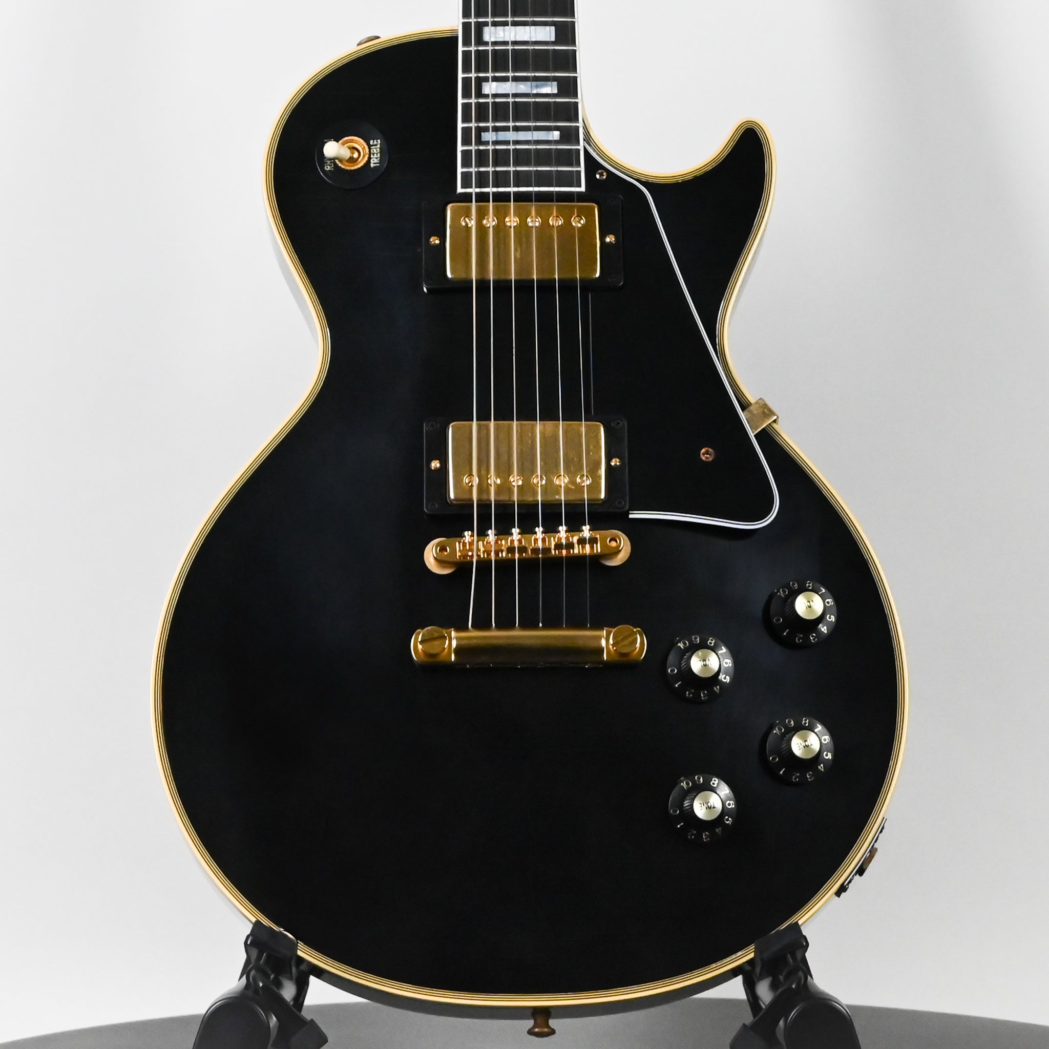 Gibson Custom 1968 Les Paul Custom Reissue Murphy Lab Ultra Light Aged- Ebony 2025 (507498)