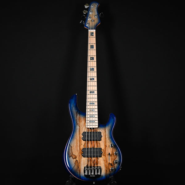 Ernie Ball Music Man BFR StingRay Special 5 HH Bass Guitar (No. 71/150)- Paua Blue Burst (K08114)