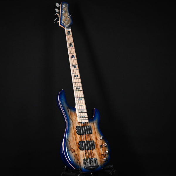 Ernie Ball Music Man BFR StingRay Special 5 HH Bass Guitar (No. 71/150)- Paua Blue Burst (K08114)