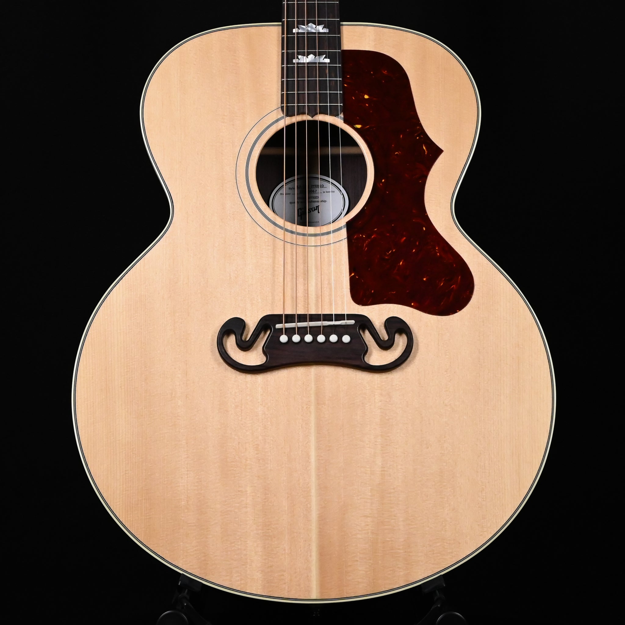 Gibson SJ-200 Studio Rosewood Acoustic Guitar- Satin Natural 2025 (22475067)
