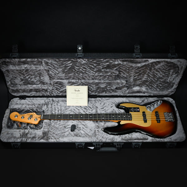 Fender American Ultra II Jazz Bass w/ Ebony Fingerboard- Ultra Burst 2024 (US24067330)