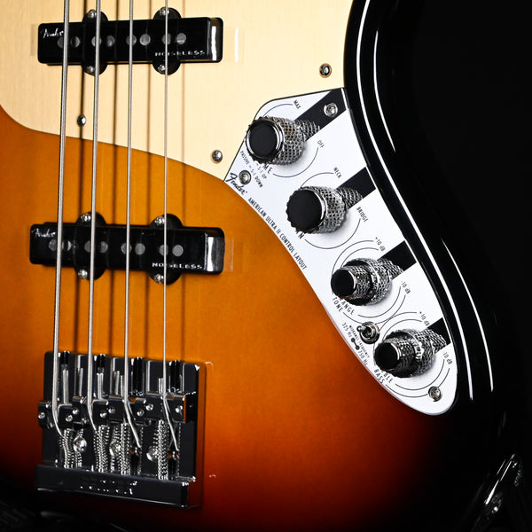 Fender American Ultra II Jazz Bass w/ Ebony Fingerboard- Ultra Burst 2024 (US24067330)