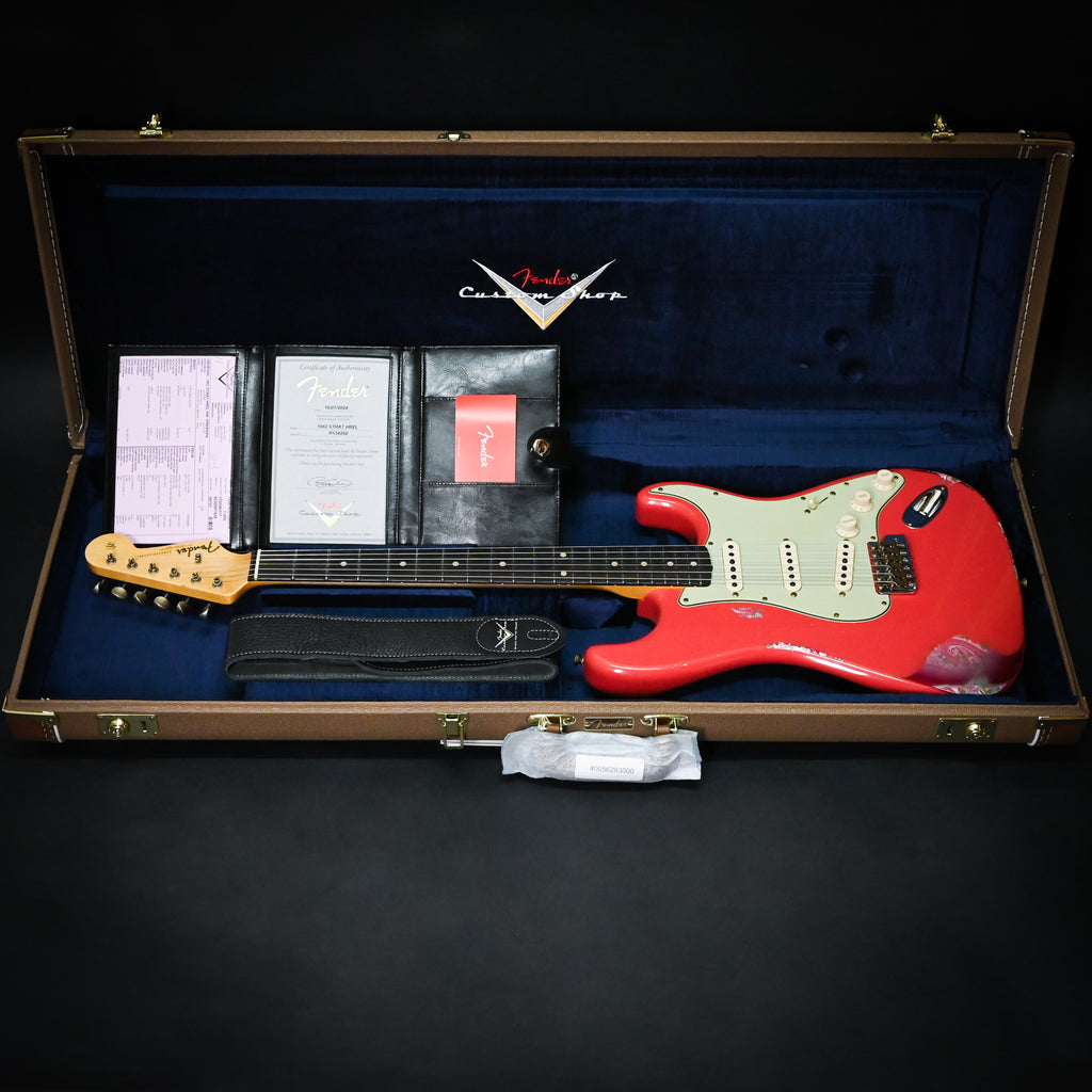 Fender Custom Shop 1962 Stratocaster Heavy Relic- Fiesta Red Fender Custom Shop 1962 Stratocaster Heavy Relic- Fiesta Red