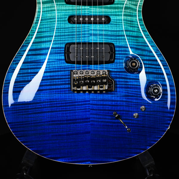 PRS Modern Eagle V Wood Library w/ 10-Top & Brazilian Rosewood Fingerboard Electric Guitar- Blue Fade 2025 (0416657)