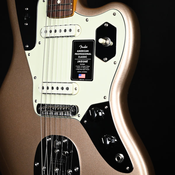 Fender American Professional Classic Jaguar- Faded Firemist Gold 2025 (US25093143)