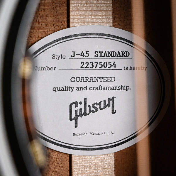 Gibson Acoustic J-45 Standard- Vintage Sunburst 2025 (22375054)