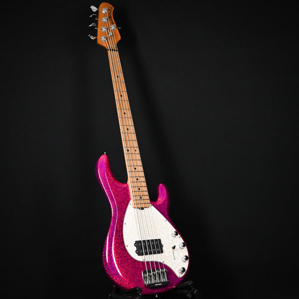 Ernie Ball Music Man StingRay 5 Special H Bass Guitar- Soda Pink Sparkle 2026 (K11741)