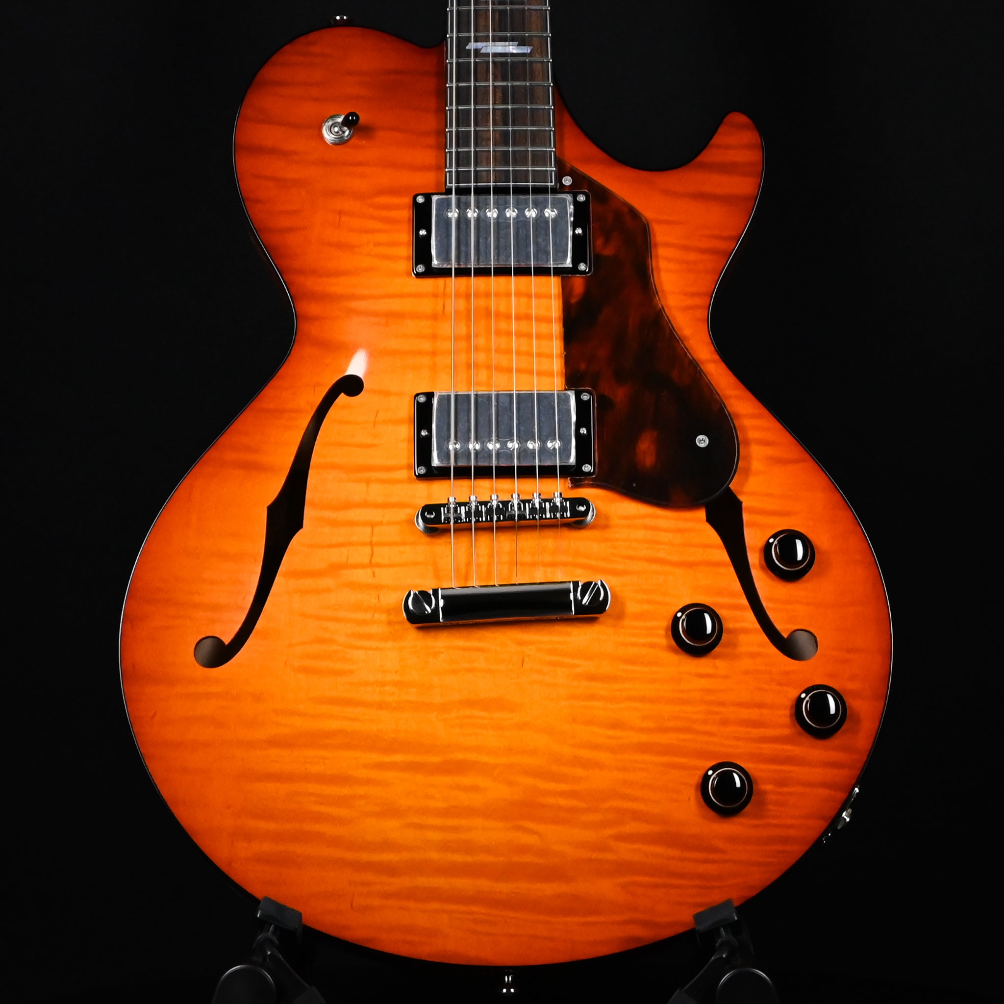 Collings Custom SoCo LC Deluxe Semi-Hollow Electric Guitar- Ice Tea Sunburst (24208)