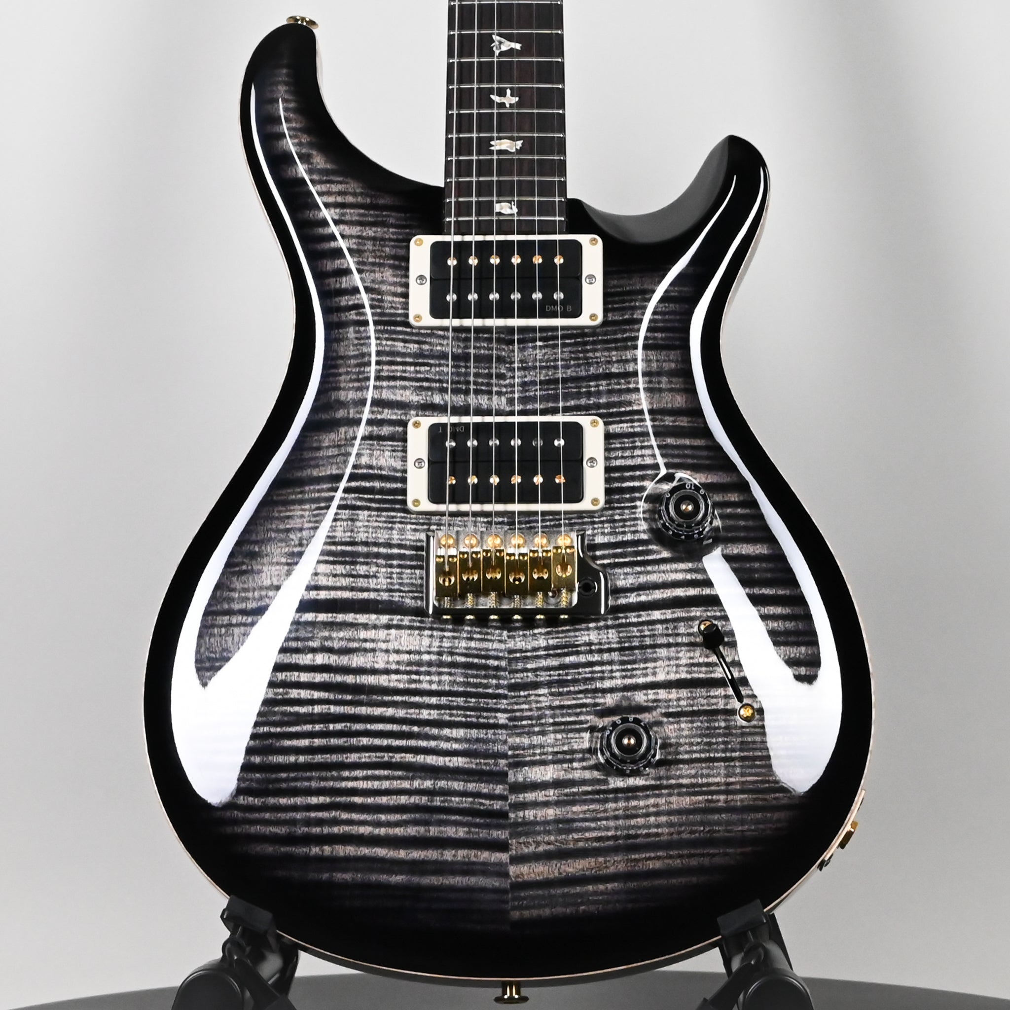 PRS Custom 24 w/ 10-Top & DMO Pickups- Charcoal Burst 2025 (0407354)