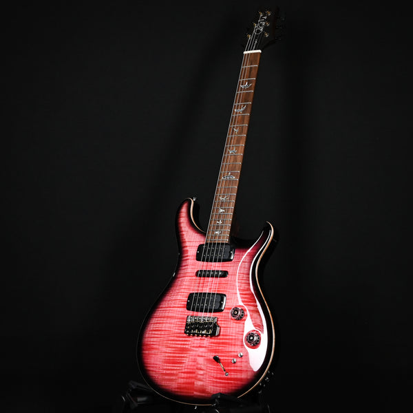 PRS Modern Eagle V Wood Library w/ 10-Top & Brazilian Rosewood Fingerboard Electric Guitar- Bonnie Pink Smokeburst 2024 (0396978)