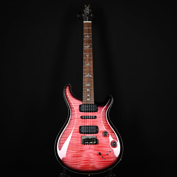 PRS Modern Eagle V Wood Library w/ 10-Top & Brazilian Rosewood Fingerboard Electric Guitar- Bonnie Pink Smokeburst 2024 (0396978)