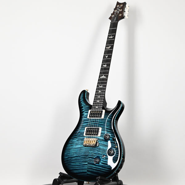 PRS Custom 24 Piezo w/ 10-Top & DMO Pickups Electric Guitar- Cobalt Smokeburst 2025 (0422040)