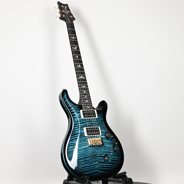 PRS Custom 24 Piezo w/ 10-Top & DMO Pickups Electric Guitar- Cobalt Smokeburst 2025 (0422040)