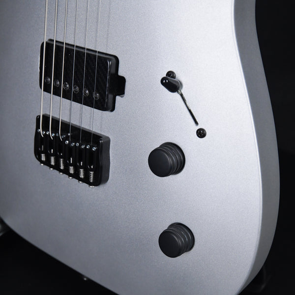 Jackson Custom Shop USA Misha Mansoor Signature Juggernaut HT6 Satin Silver (JMM1910771)