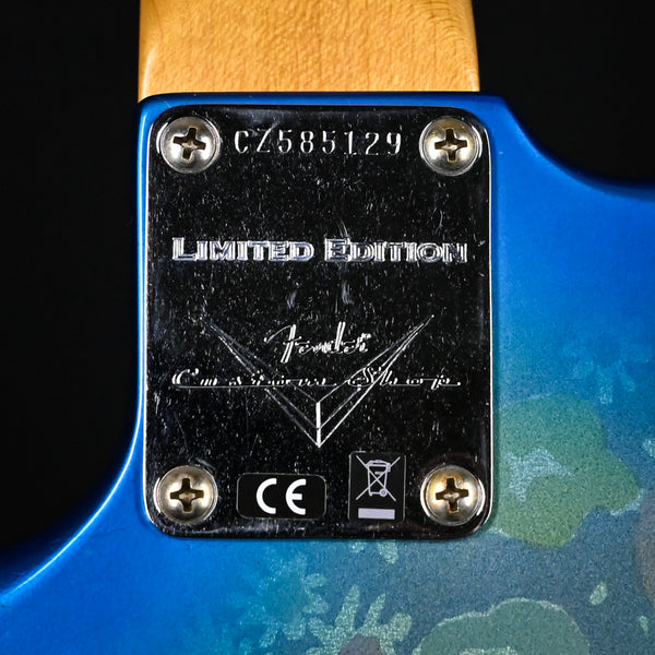 Fender Custom Shop Limited Edition Blue Flower 250K Jazzmaster Journeyman- Age Blue Flower 2025 (CZ585129)