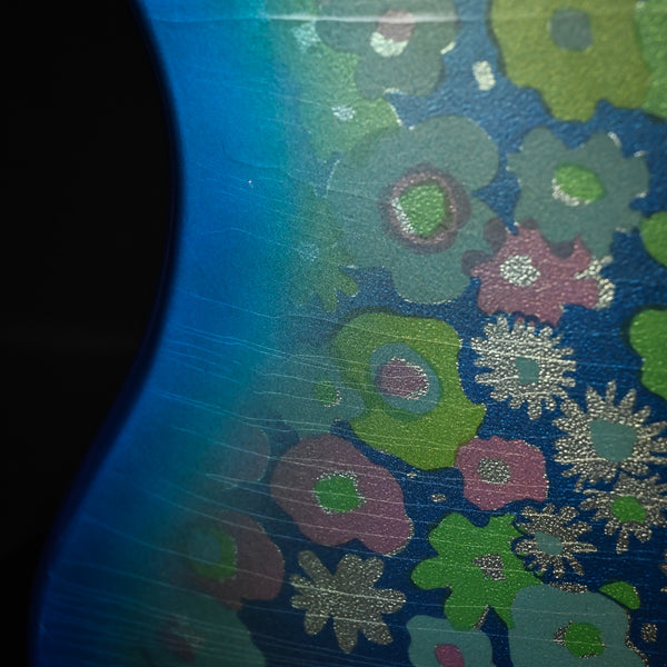 Fender Custom Shop Limited Edition Blue Flower 250K Jazzmaster Journeyman- Age Blue Flower 2025 (CZ585129)