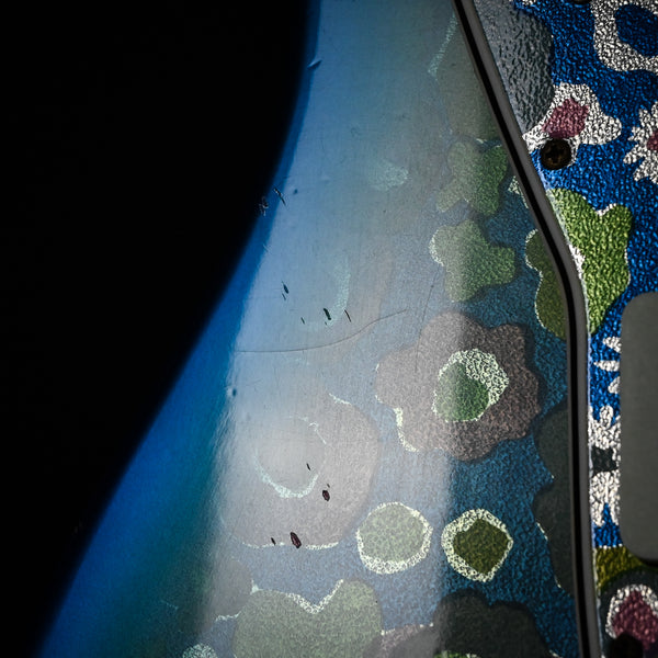 Fender Custom Shop Limited Edition Blue Flower 250K Jazzmaster Journeyman- Age Blue Flower 2025 (CZ585129)