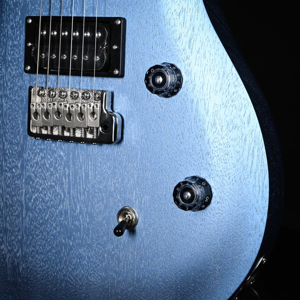 PRS SE CE 24 Standard Satin Electric Guitar- Ice Blue Metallic (CTIG064072)