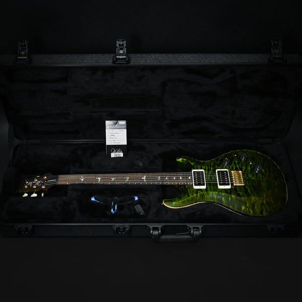 PRS Custom 24 Piezo Wood Library w/ 10-Top, Brazilian Rosewood, & DMO Pickups- Eriza Verde 2025 (0409888)