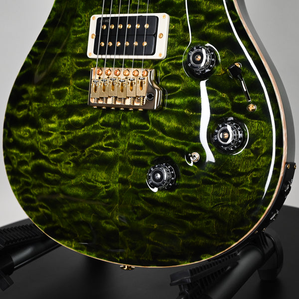 PRS Custom 24 Piezo Wood Library w/ 10-Top, Brazilian Rosewood, & DMO Pickups- Eriza Verde 2025 (0409888)
