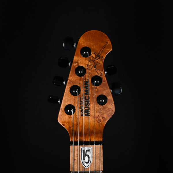 Ernie Ball Music Man JP15 Emerald Glow Roasted/Figured Maple Neck *Miami Guitar Exclusive* 2024 (H06785)