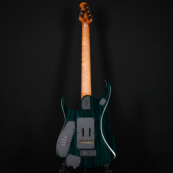 Ernie Ball Music Man JP15 Emerald Glow Roasted/Figured Maple Neck *Miami Guitar Exclusive* 2024 (H06785)