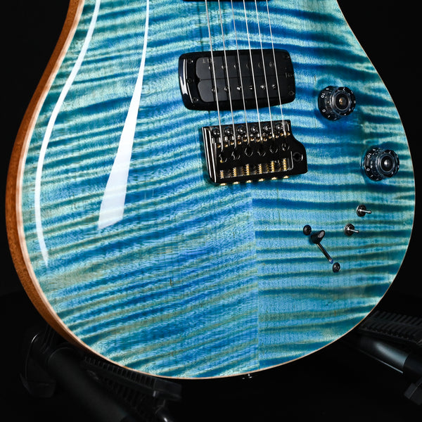 PRS Modern Eagle V Wood Library w/ 10-Top & Brazilian Rosewood Fingerboard Electric Guitar- Aquabluex 2025 (0414998)