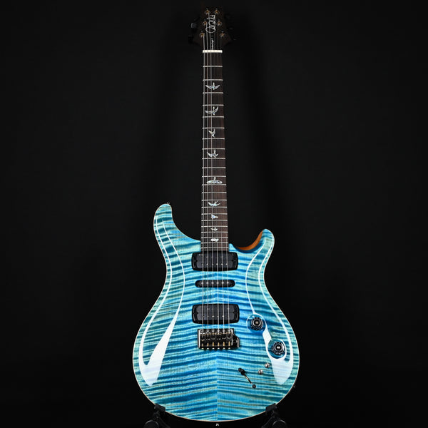 PRS Modern Eagle V Wood Library w/ 10-Top & Brazilian Rosewood Fingerboard Electric Guitar- Aquabluex 2025 (0414998)