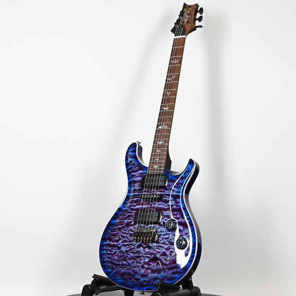 PRS Modern Eagle V Wood Library w/ 10-Top & Brazilian Rosewood Fingerboard Electric Guitar- Violet Blue Burst 2025 (0417997)
