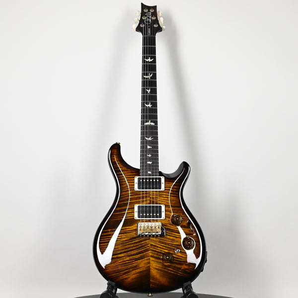 PRS Custom 24 Piezo w/ 10-Top Electric Guitar- Black Gold Wraparound Smokeburst 2024 (0393126)