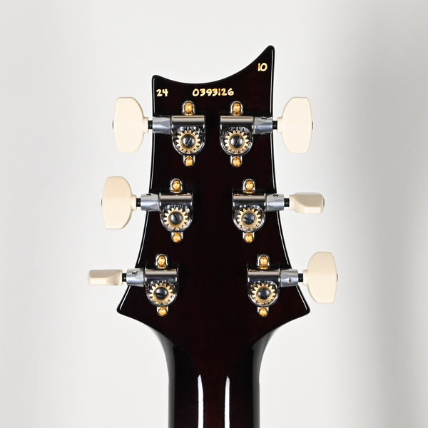 PRS Custom 24 Piezo w/ 10-Top Electric Guitar- Black Gold Wraparound Smokeburst 2024 (0393126)