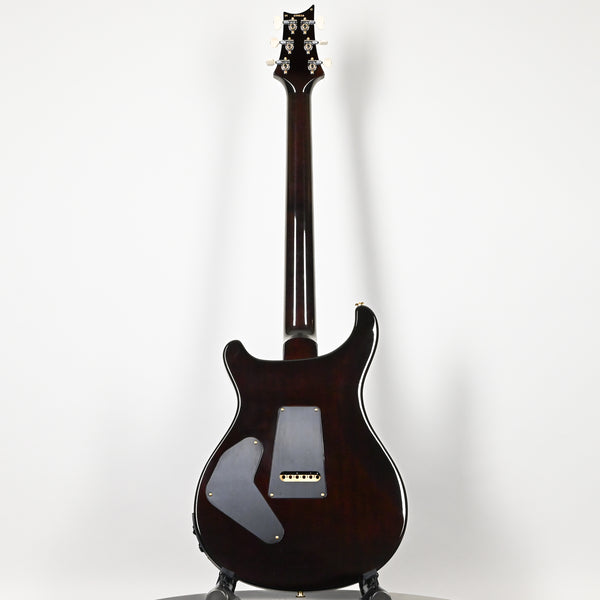 PRS Custom 24 Piezo w/ 10-Top Electric Guitar- Black Gold Wraparound Smokeburst 2024 (0393126)