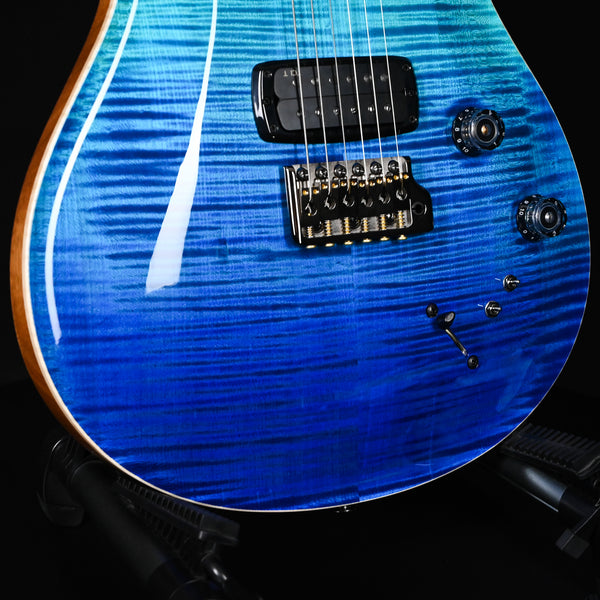 PRS Modern Eagle V Wood Library w/ 10-Top & Brazilian Rosewood Fingerboard Electric Guitar- Blue Fade 2025 (0416648)