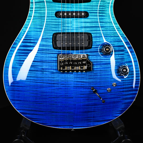 PRS Modern Eagle V Wood Library w/ 10-Top & Brazilian Rosewood Fingerboard Electric Guitar- Blue Fade 2025 (0416648)