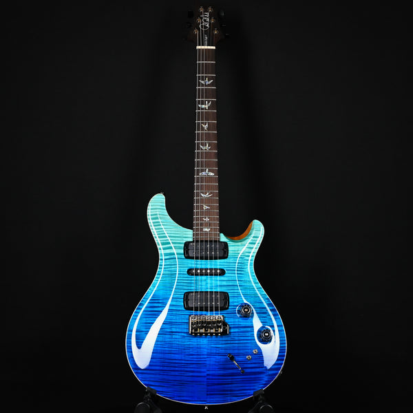 PRS Modern Eagle V Wood Library w/ 10-Top & Brazilian Rosewood Fingerboard Electric Guitar- Blue Fade 2025 (0416648)