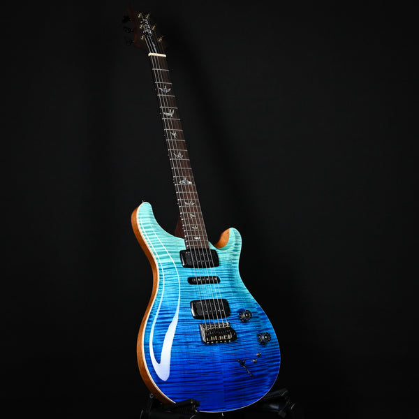 PRS Modern Eagle V Wood Library w/ 10-Top & Brazilian Rosewood Fingerboard Electric Guitar- Blue Fade 2025 (0416648)