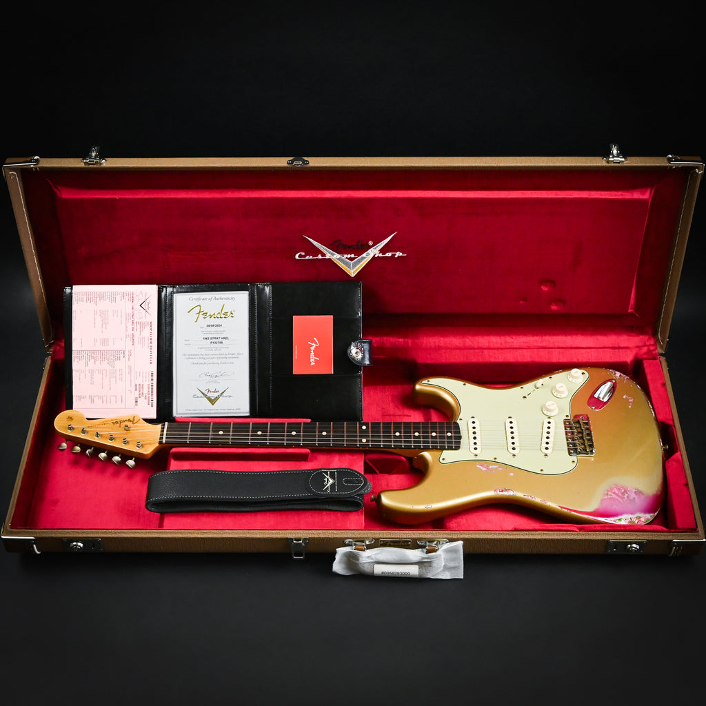 Fender Custom Shop 1962 Stratocaster Heavy Relic Aztec Gold